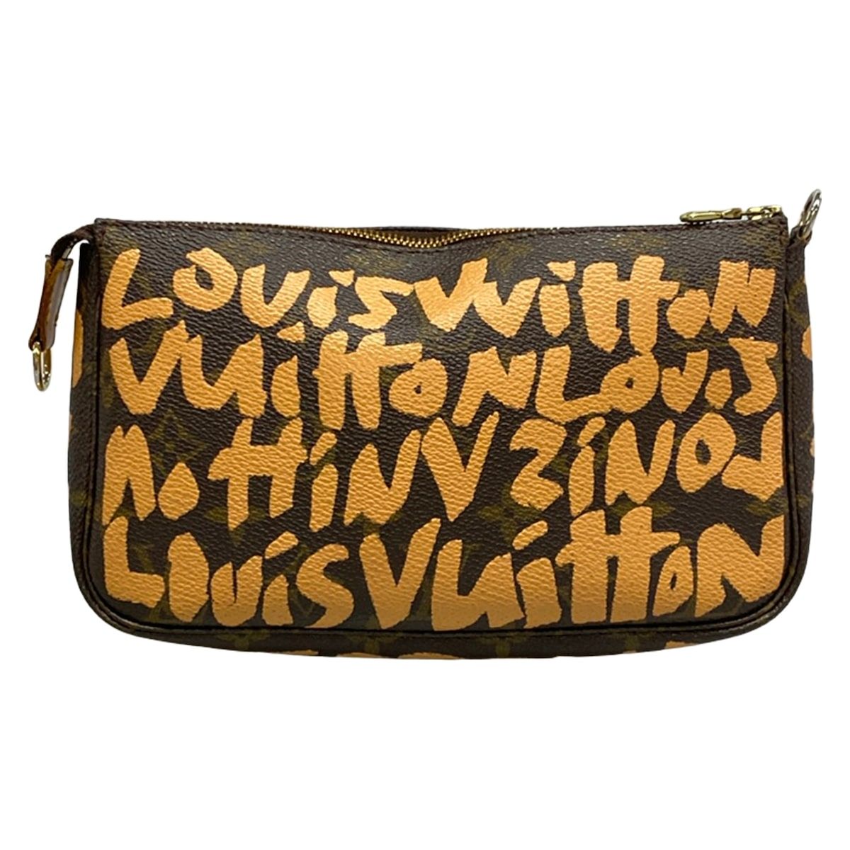 Louis Vuitton Handbag Graffiti Pochette Accessoires Peche — view 3