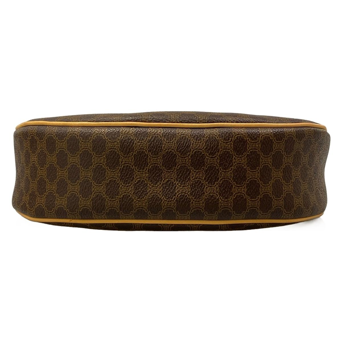Celine Handbag Ava Dark Brown Light Macadam Pattern Leather — view 5