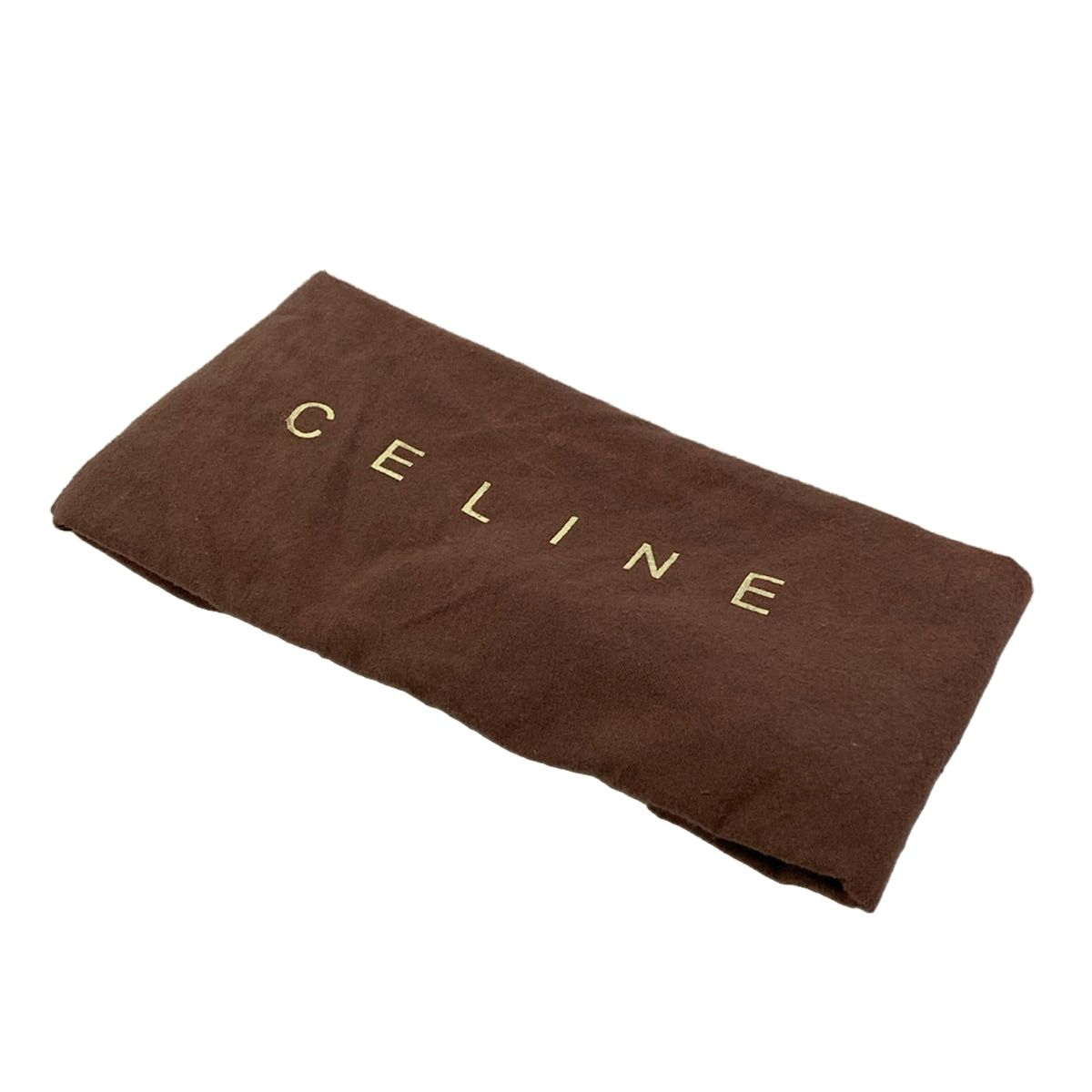 Celine Handbag Ava Dark Brown Light Macadam Pattern Leather — view 8