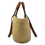 Loewe Tote Bag Eclipse Basket Medium Beige Dark Brown — view 4