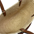 Loewe Tote Bag Eclipse Basket Medium Beige Dark Brown — view 7