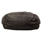 Fendi Handbag Spy Bag Dark Brown Leather — view 5