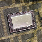 Fendi Handbag Spy Bag Dark Brown Leather — view 8