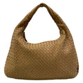 Bottega Veneta Handbag Intrecciato Brown Leather