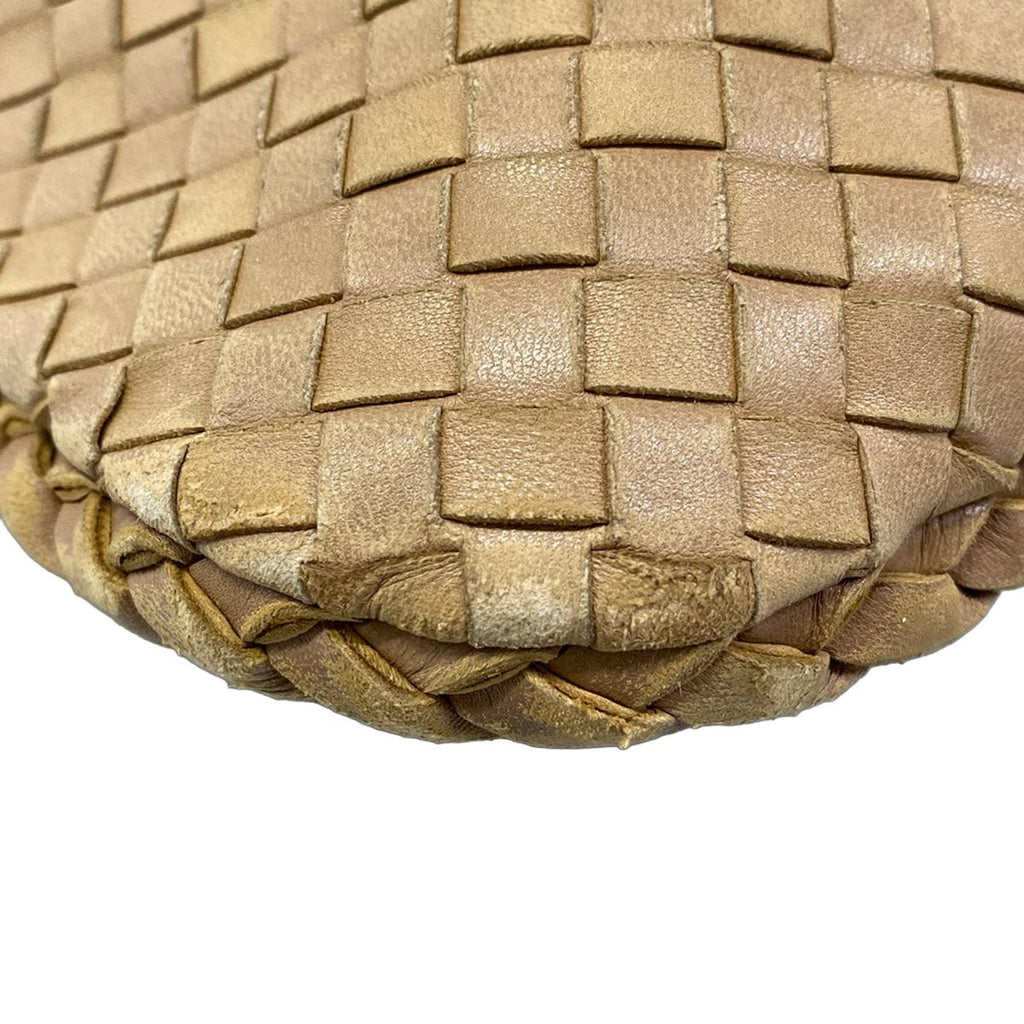 Bottega Veneta Handbag Intrecciato Brown Leather — view 6