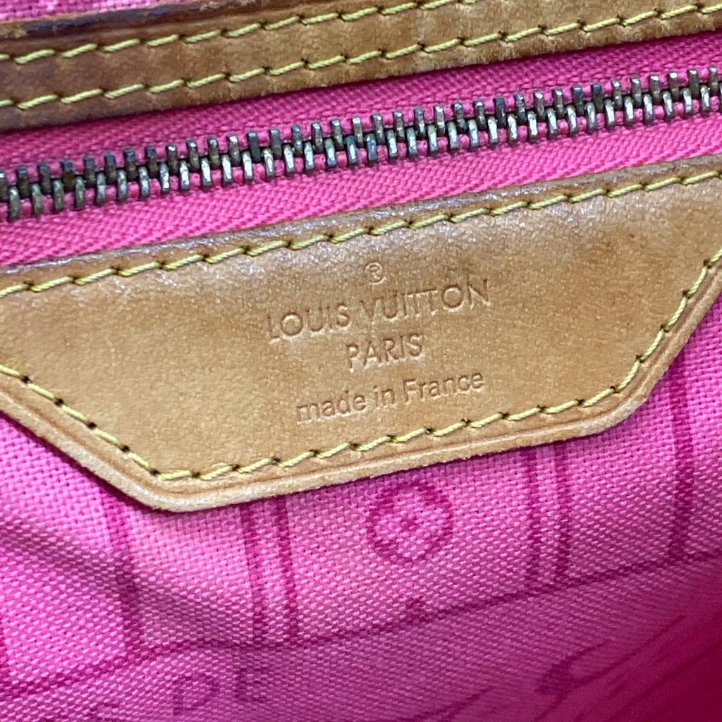 Louis Vuitton Tote Bag Monogram Rose Neverfull MM Leather — view 8