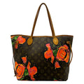 Louis Vuitton Tote Bag Monogram Rose Neverfull MM Leather