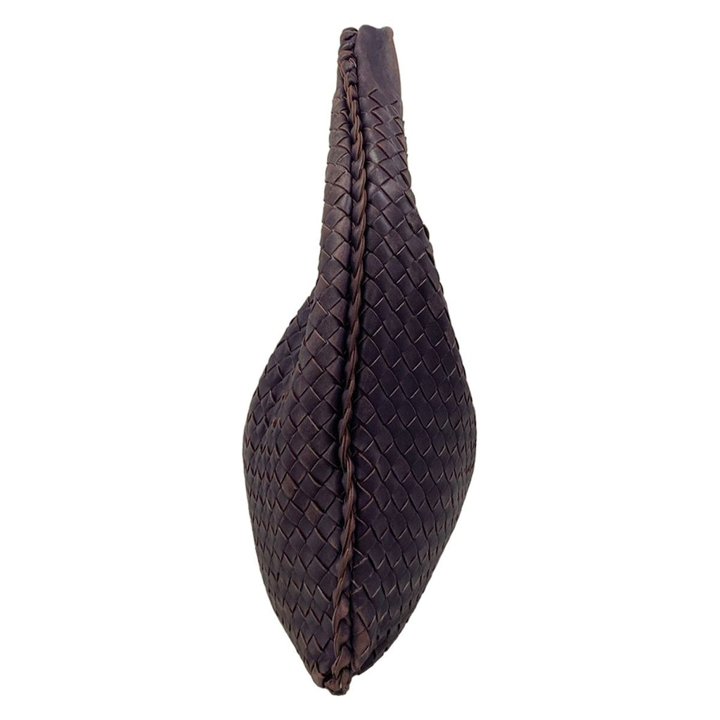 Bottega Veneta Handbag Intrecciato Purple Leather — view 2