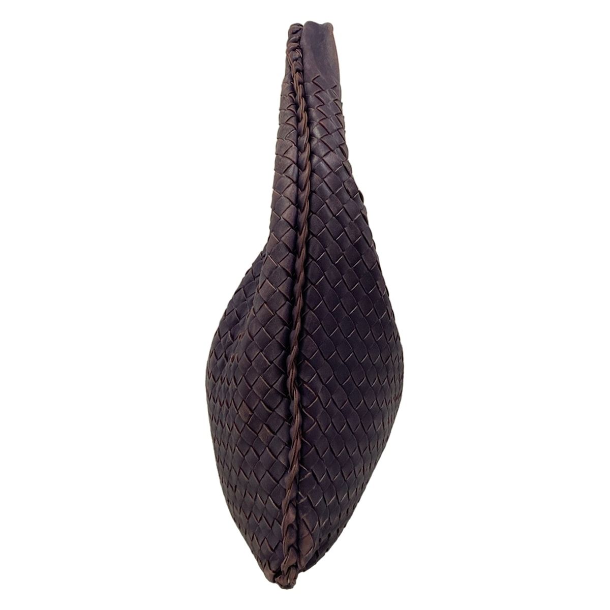 Bottega Veneta Handbag Intrecciato Purple Leather — view 2