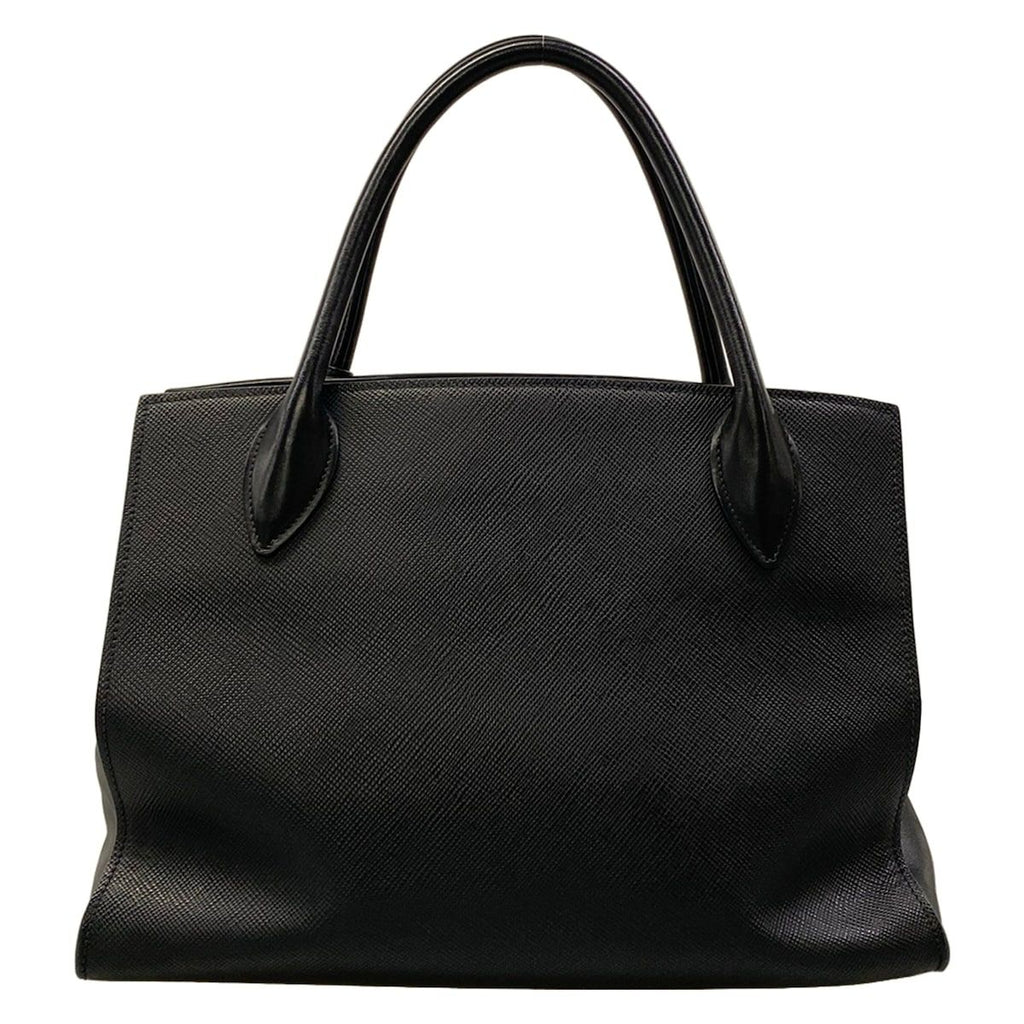 Prada Handbag Monochrome Bag Black Leather — view 3