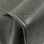 Prada Handbag Monochrome Bag Black Leather — view 6