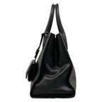 Prada Handbag Monochrome Bag Black Leather — view 4