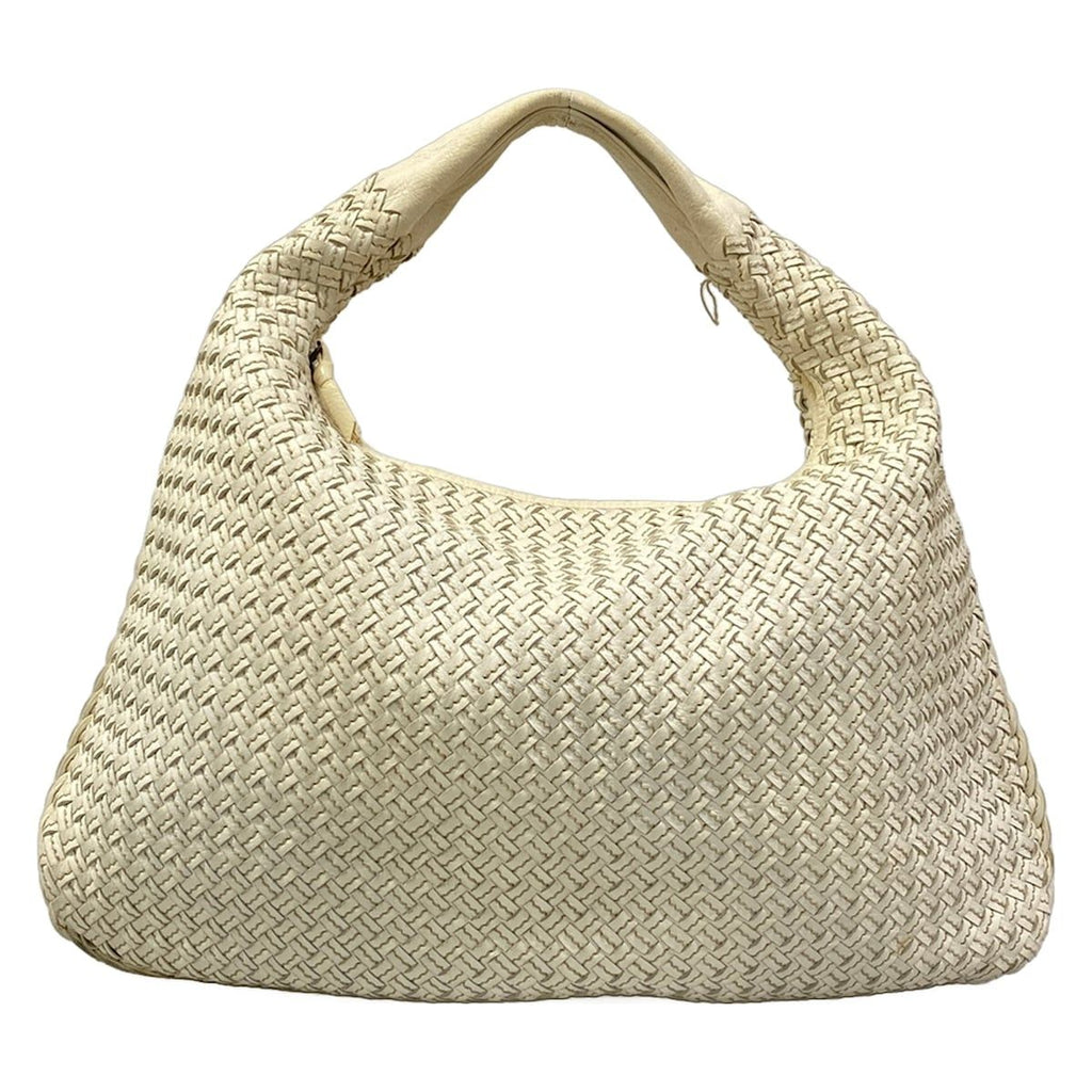 Bottega Veneta Handbag Intrecciato White Leather