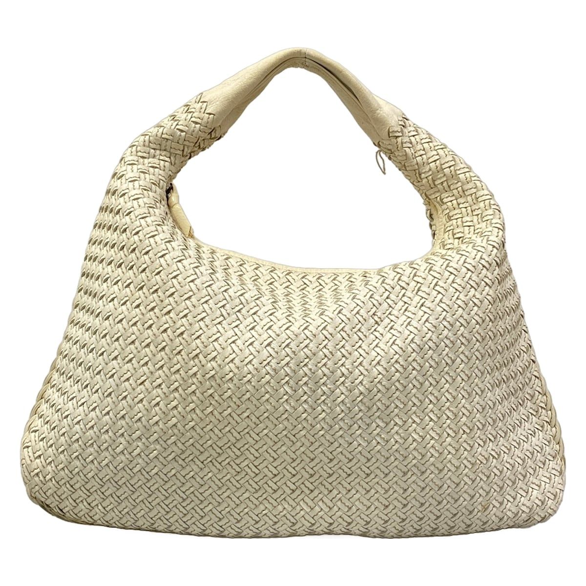 Bottega Veneta Handbag Intrecciato White Leather