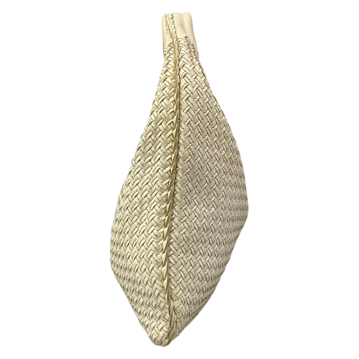 Bottega Veneta Handbag Intrecciato White Leather — view 2