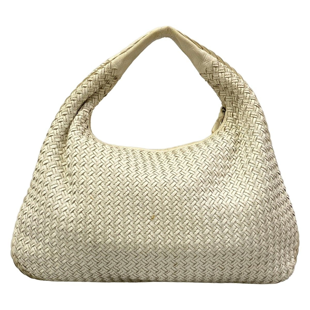 Bottega Veneta Handbag Intrecciato White Leather — view 3