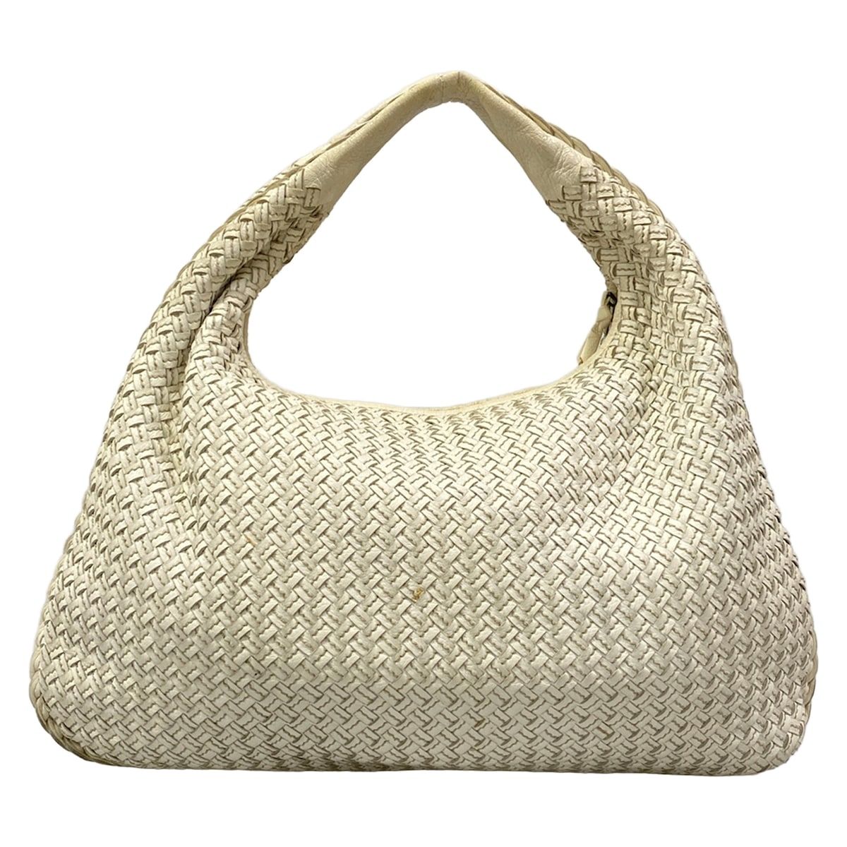 Bottega Veneta Handbag Intrecciato White Leather — view 3