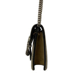 Gucci Shoulder Bag Dionysus Beige Dark Brown Chain — view 4