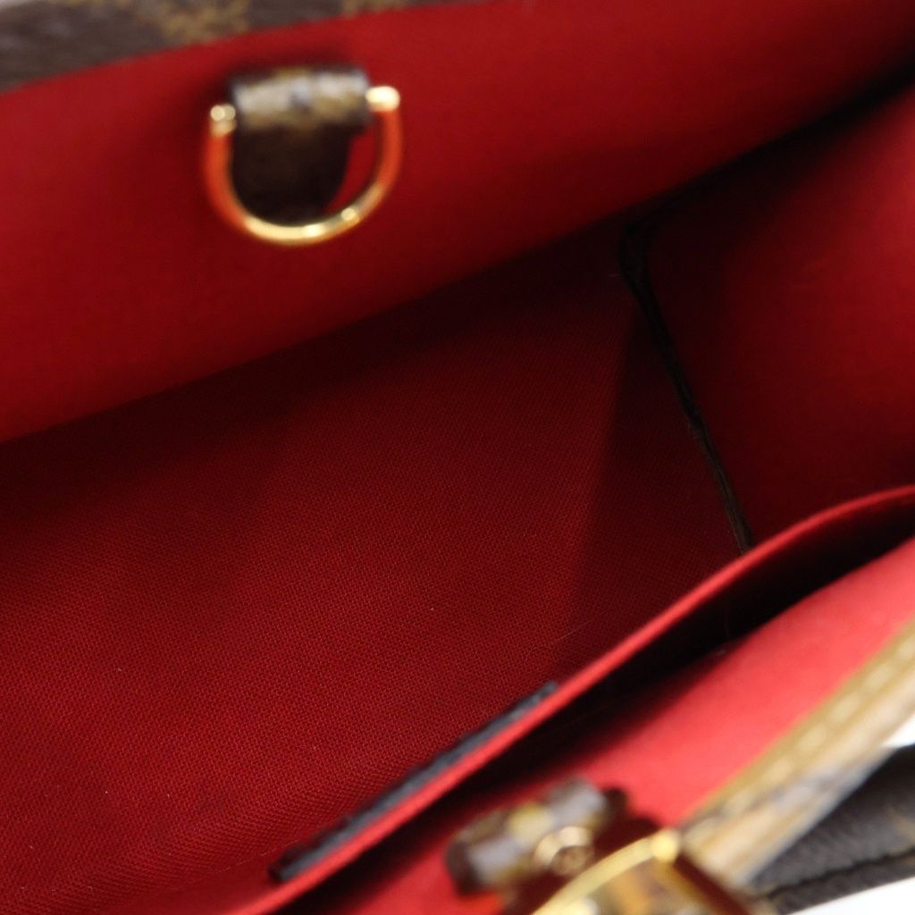 Louis Vuitton Monogram Reverse On The Go Mini BB Brown Tote Bag — view 7