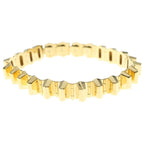 Gucci Choker Necklace with Geometric Studs Gold — view 2