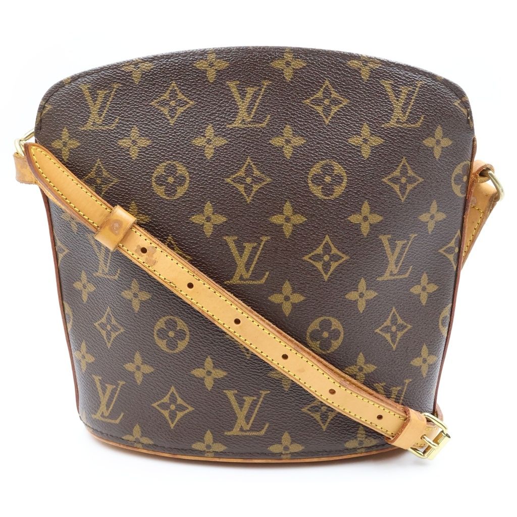 Louis Vuitton Drew Shoulder Bag Monogram Leather