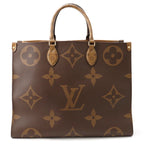 Louis Vuitton Tote Bag Monogram Reverse Giant On The Go GM 2-Way
