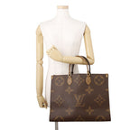 Louis Vuitton Tote Bag Monogram Reverse Giant On The Go GM 2-Way — view 4