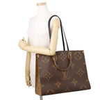 Louis Vuitton Tote Bag Monogram Reverse Giant On The Go GM 2-Way — view 5