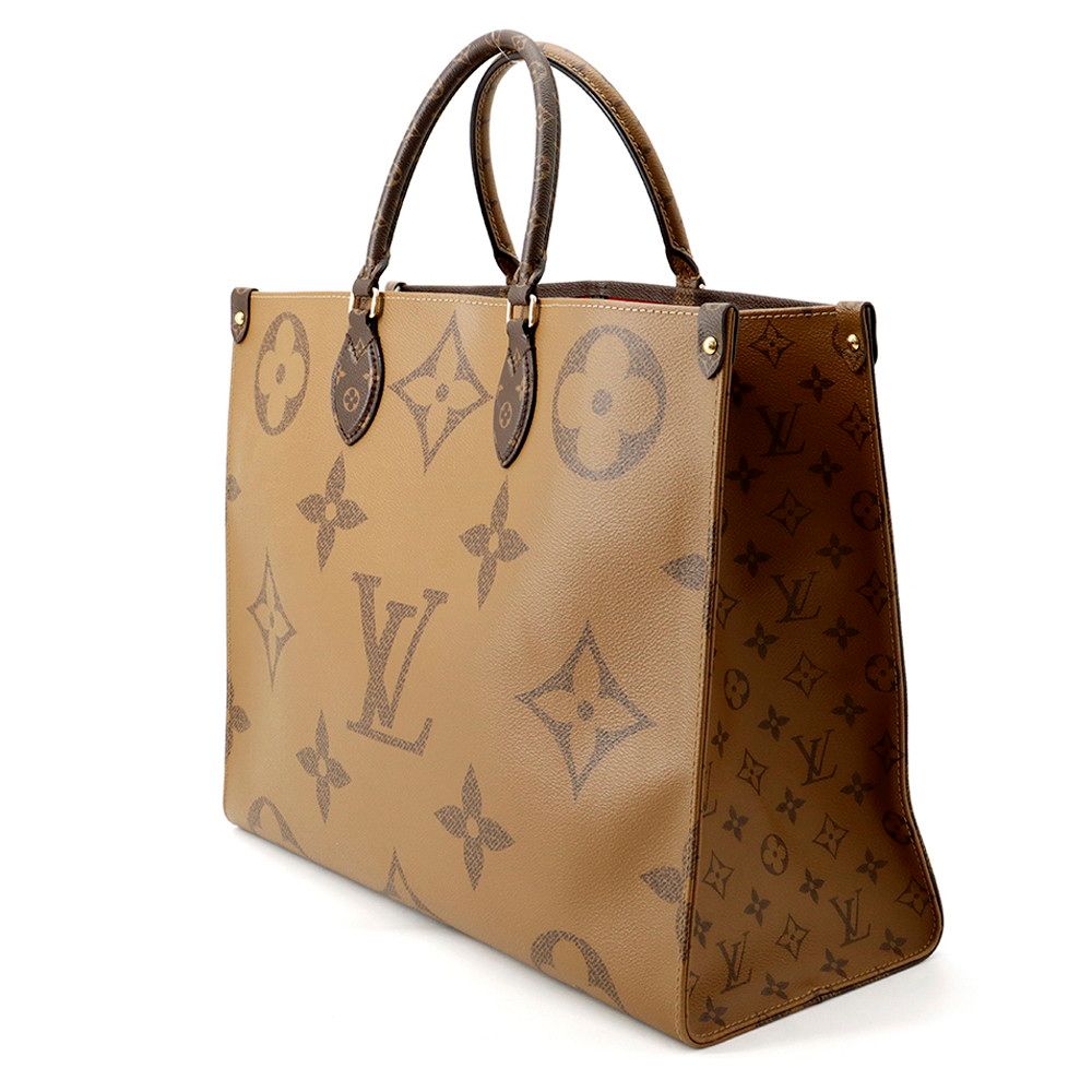 Louis Vuitton Tote Bag Monogram Reverse Giant On The Go GM 2-Way — view 2