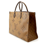 Louis Vuitton Tote Bag Monogram Reverse Giant On The Go GM 2-Way — view 2