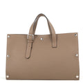 Hermes Handbag Sac Vero Etoupe Silver Taurillon Clemence Bag