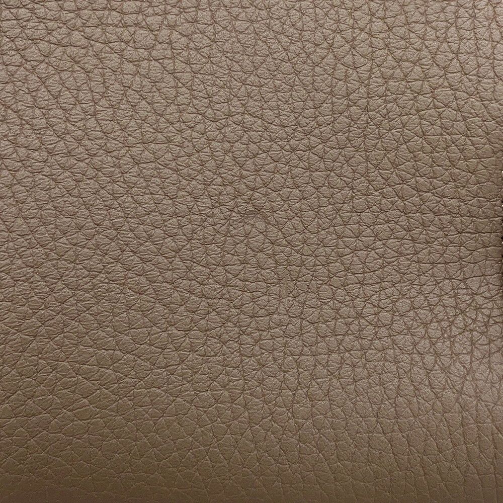 Hermes Handbag Sac Vero Etoupe Silver Taurillon Clemence Bag — view 6