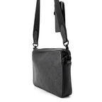 Louis Vuitton Shoulder Bag Monogram Shadow Trio Messenger Black — view 2