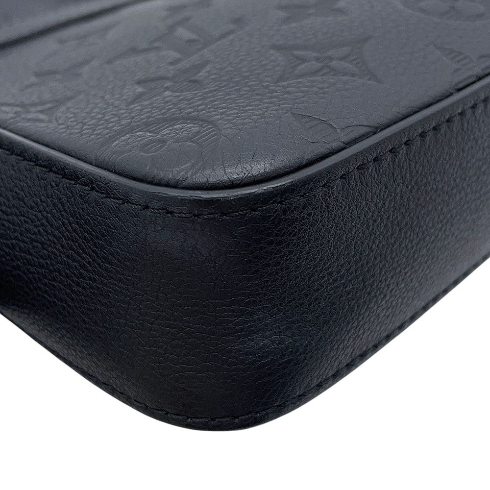 Louis Vuitton Shoulder Bag Monogram Shadow Trio Messenger Black — view 7