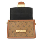Louis Vuitton Shoulder Bag Monogram Reverse Dauphine Black — view 6