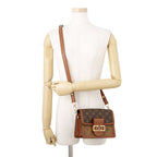 Louis Vuitton Shoulder Bag Monogram Reverse Dauphine Black — view 5