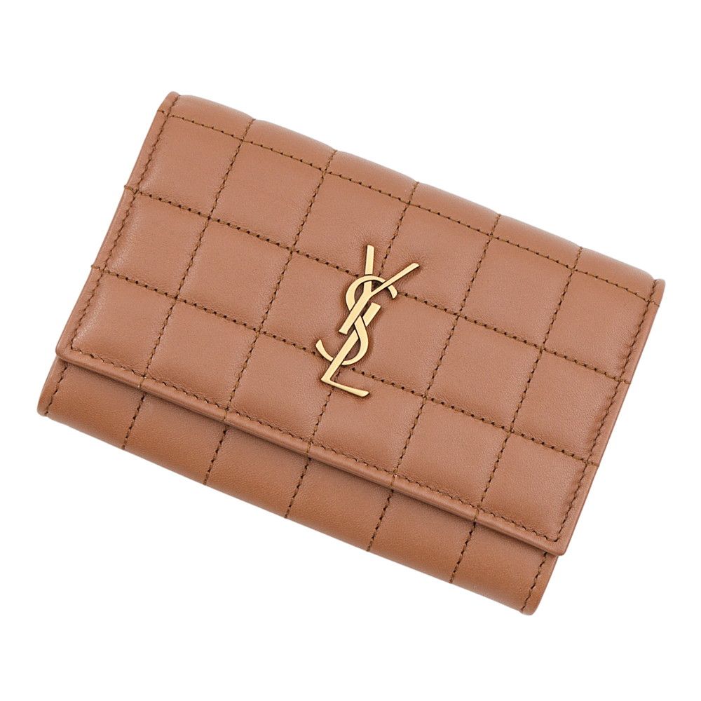 Saint Laurent Paris Card Case Compact Lambskin