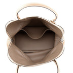Hermes Handbag Bolide 31 Verso Trench Etoupe Silver Taurillon Clemence 2-Way — view 6