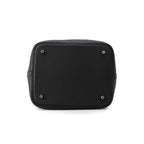 Hermes Handbag Picotin Lock MM Black Silver Taurillon Clemence — view 3