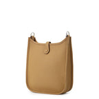 Hermes Shoulder Bag Evelyne TPM 111 Amazon Biscuit Silver Taurillon Clemence — view 2
