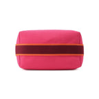 Hermes Pouch Bride-a-Brac PM Hibiscus Silver Canvas Case — view 3