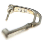 Gucci Staffer Small Hoop Earrings Silver — view 5