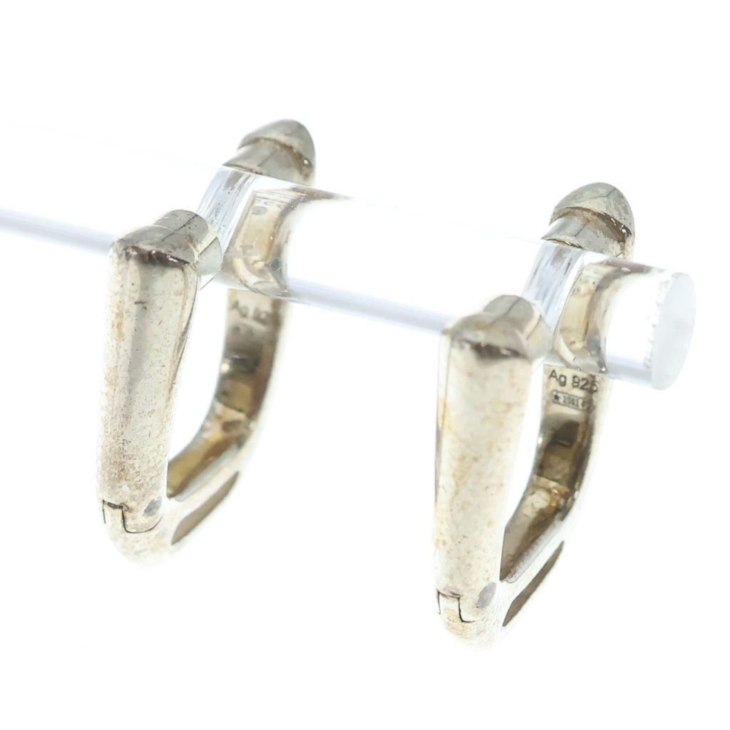 Gucci Staffer Small Hoop Earrings Silver