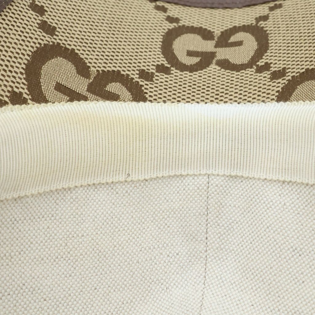 Gucci GG Canvas Baseball Cap Brown Hat — view 5