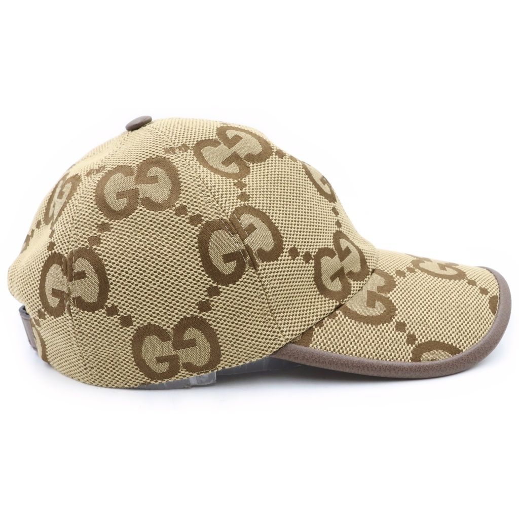Gucci GG Canvas Baseball Cap Brown Hat — view 3