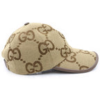 Gucci GG Canvas Baseball Cap Brown Hat — view 3