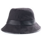 Gucci GG Canvas Logo Plate Bucket Hat Black — view 2