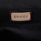 Gucci GG Canvas Logo Plate Bucket Hat Black — view 7