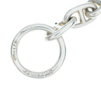 Hermes Vintage Chaine D'ancre Necklace PM Cursive Stamp Choker Silver — view 5