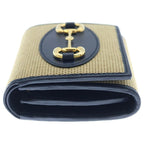 Gucci Horsebit Bifold Wallet Beige — view 3